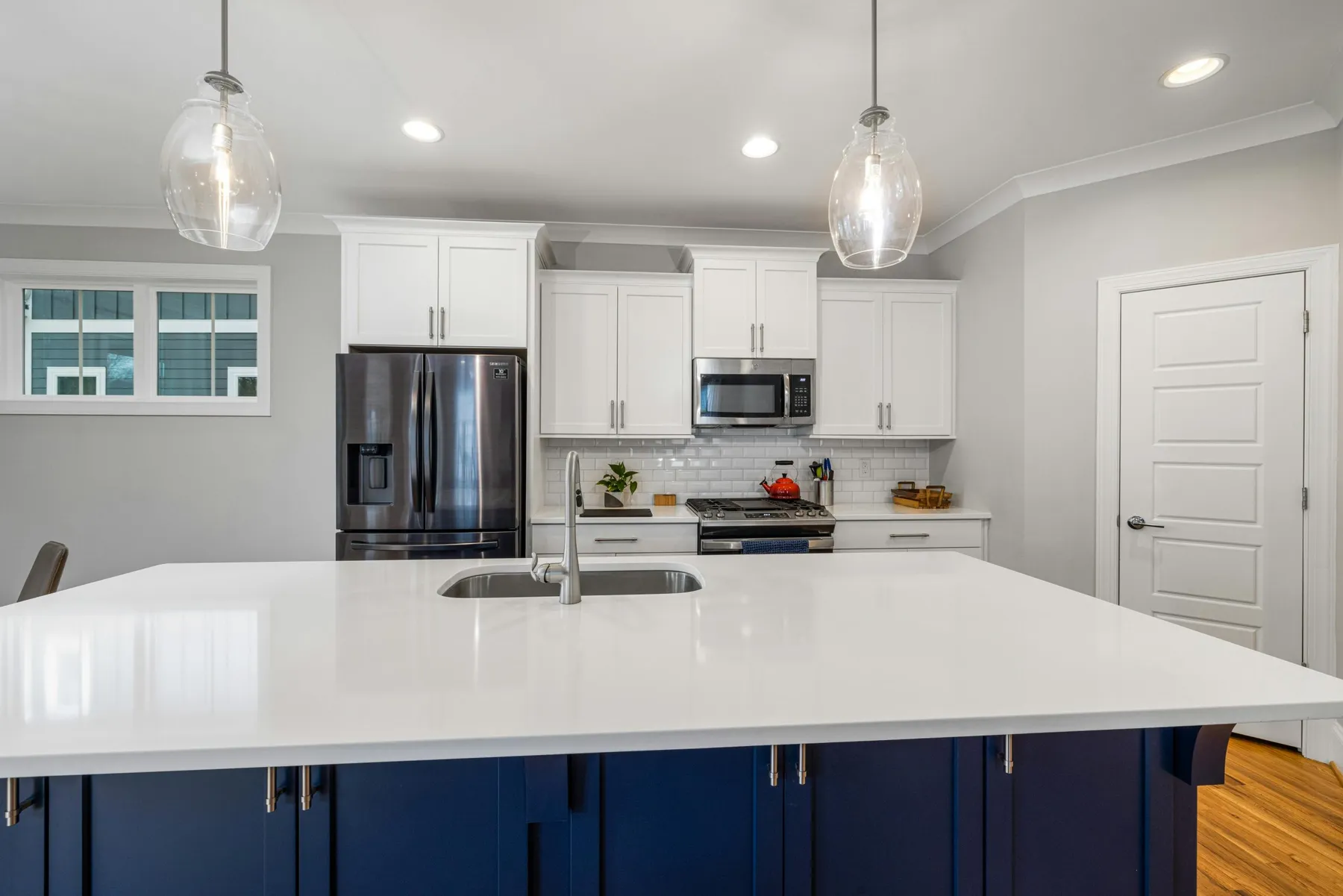 A residential kitchen